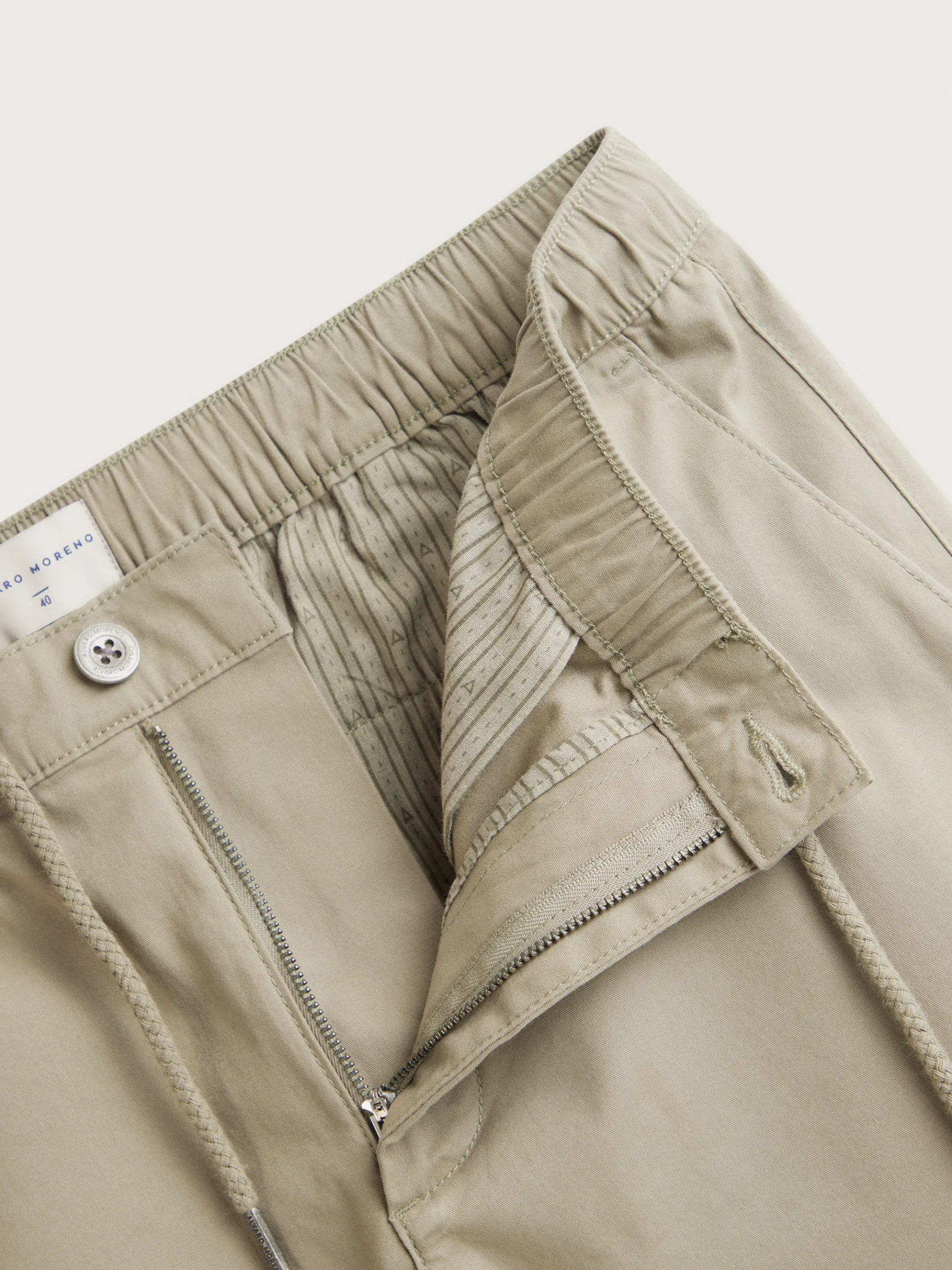 Alvaro Moreno Cargo|PANTALON BUFFORD Verde