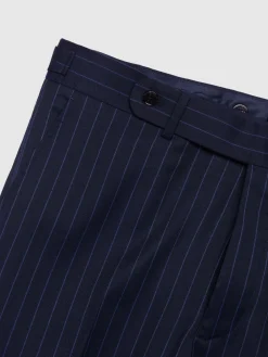 Alvaro Moreno Trajes|Trajes|PANTALON CAPO DIPLO Azul Marino