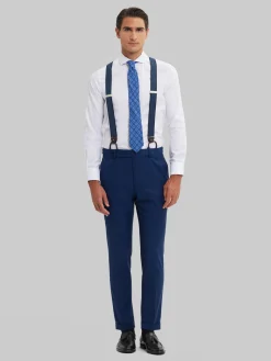Alvaro Moreno Trajes|Trajes|PANTALON CAPO MICRO Azul