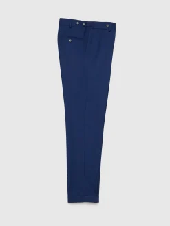 Alvaro Moreno Trajes|Trajes|PANTALON CAPO MICRO Azul
