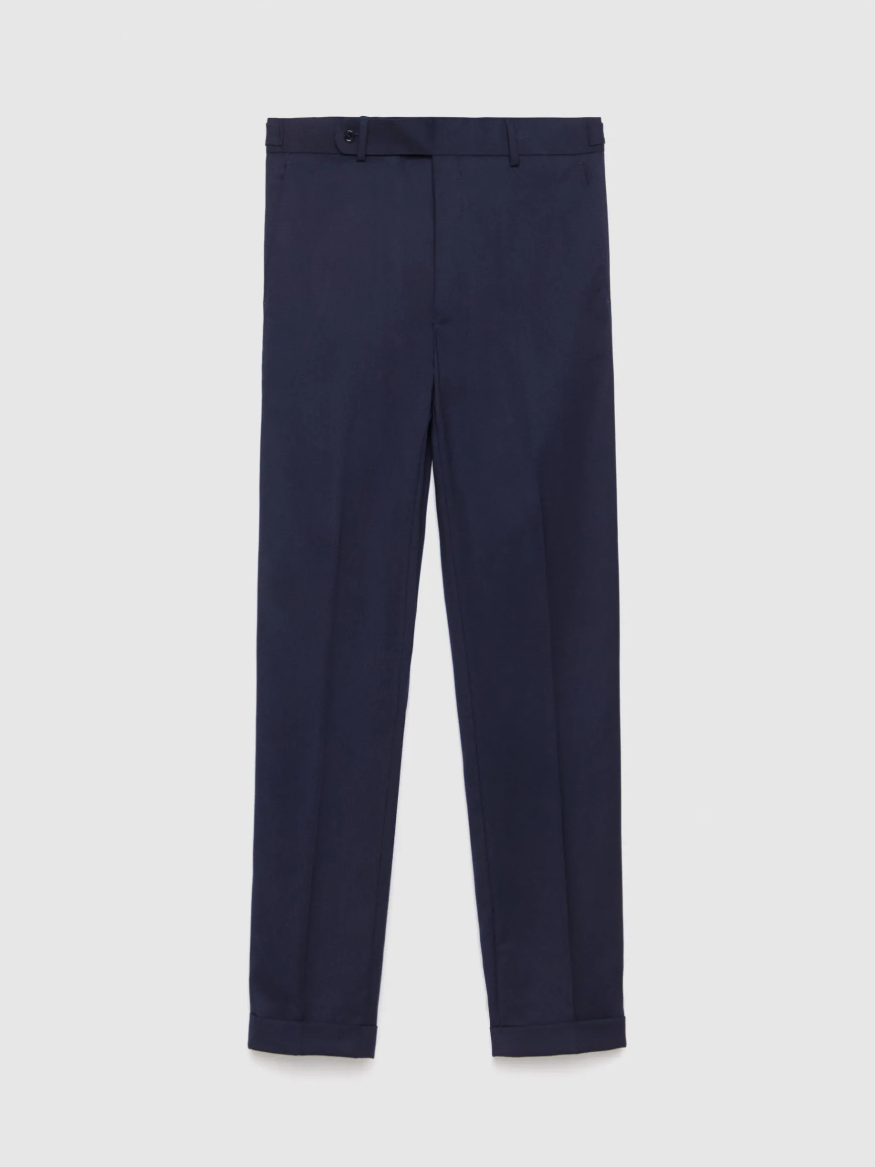 Alvaro Moreno Trajes|Trajes|PANTALON CAPO MICRO Azul Marino