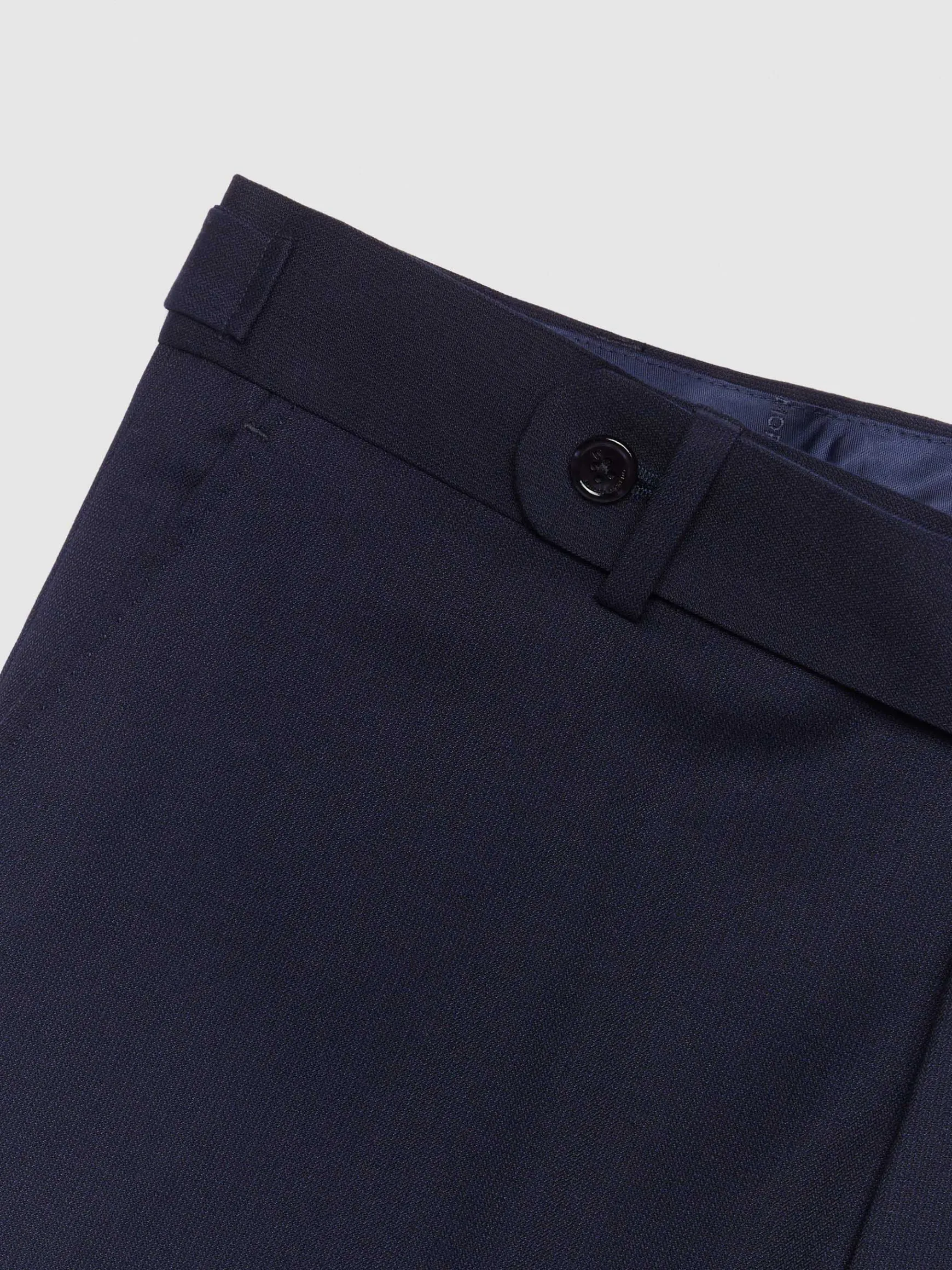 Alvaro Moreno Trajes|Trajes|PANTALON CAPO MICRO Azul Marino