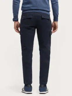Alvaro Moreno Cargo|PANTALON CARGO ELVIS Azul Marino