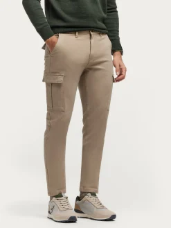 Alvaro Moreno Cargo|PANTALON CARGO ELVIS Beige