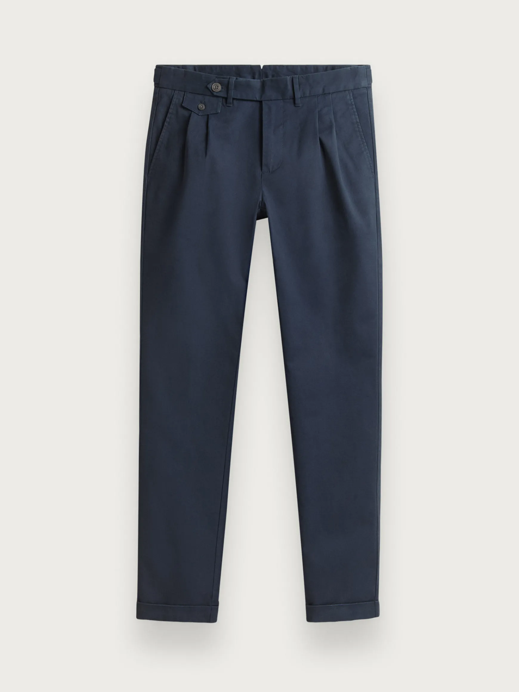 Alvaro Moreno Chino|PANTALON CARROT Azul Marino