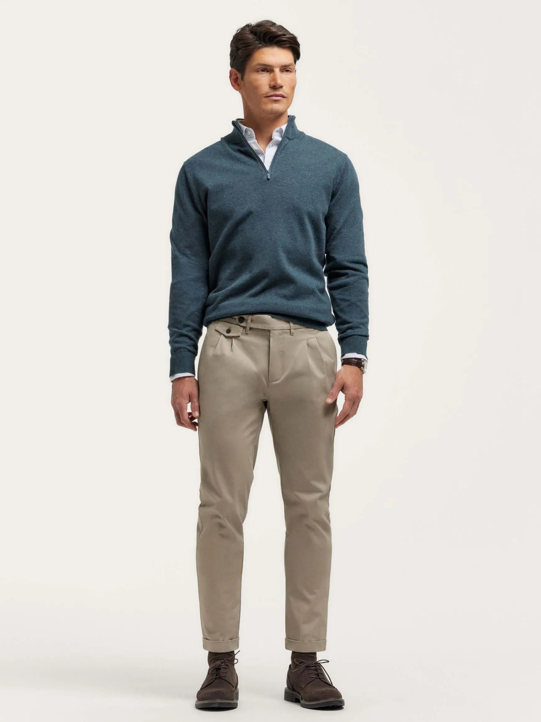 Alvaro Moreno Chino|PANTALON CARROT Beige