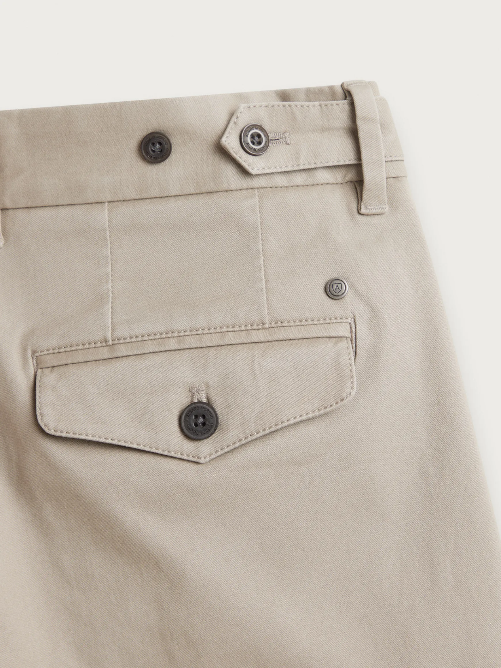 Alvaro Moreno Chino|PANTALON CARROT Beige