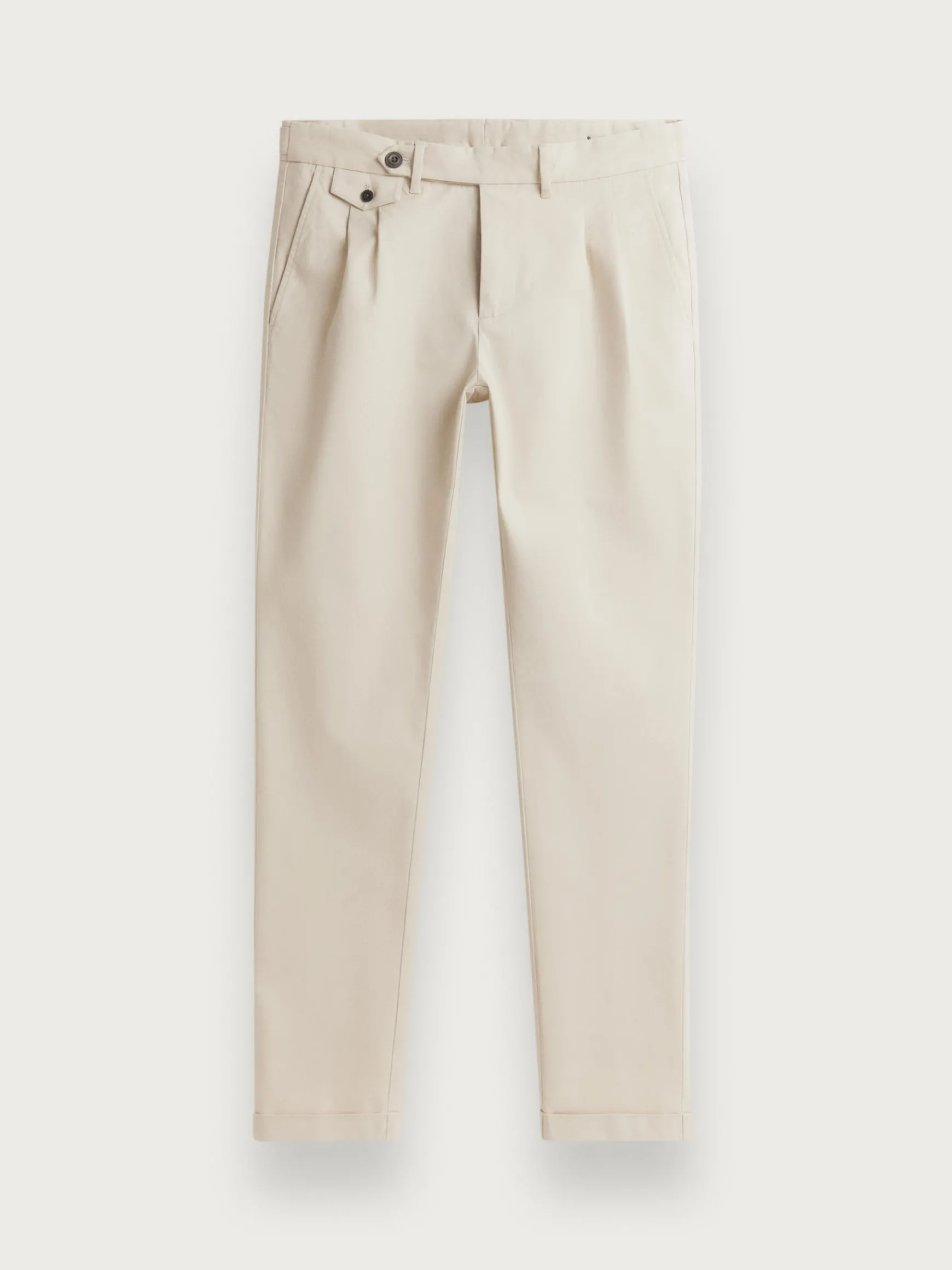 Alvaro Moreno Chino|PANTALON CARROT Crudo