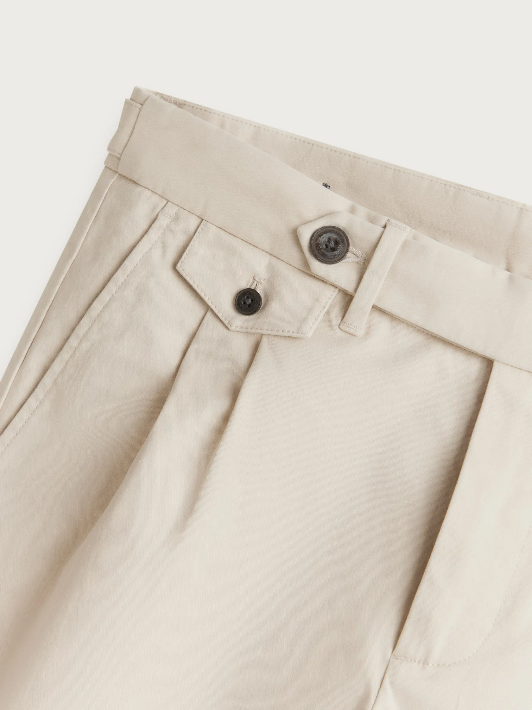 Alvaro Moreno Chino|PANTALON CARROT Crudo