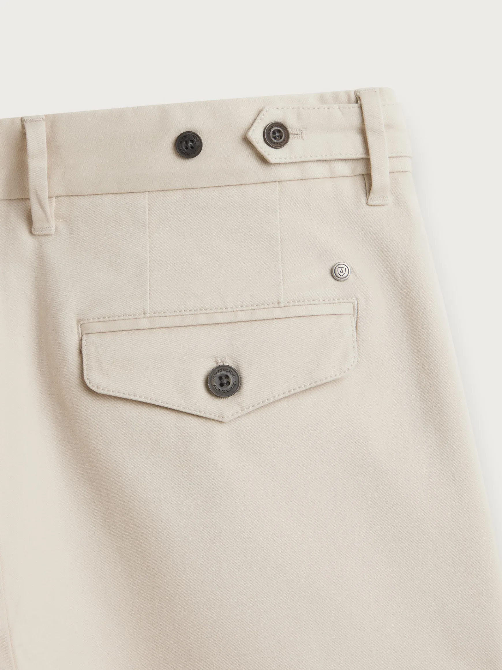 Alvaro Moreno Chino|PANTALON CARROT Crudo