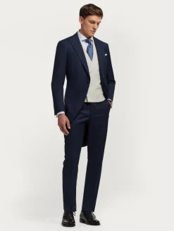 Alvaro Moreno Chaqués|Chaqués|PANTALON CHAQUE WEDDING Azul Marino