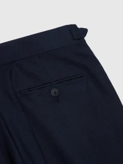 Alvaro Moreno Chaqués|Chaqués|PANTALON CHAQUE WEDDING Azul Marino