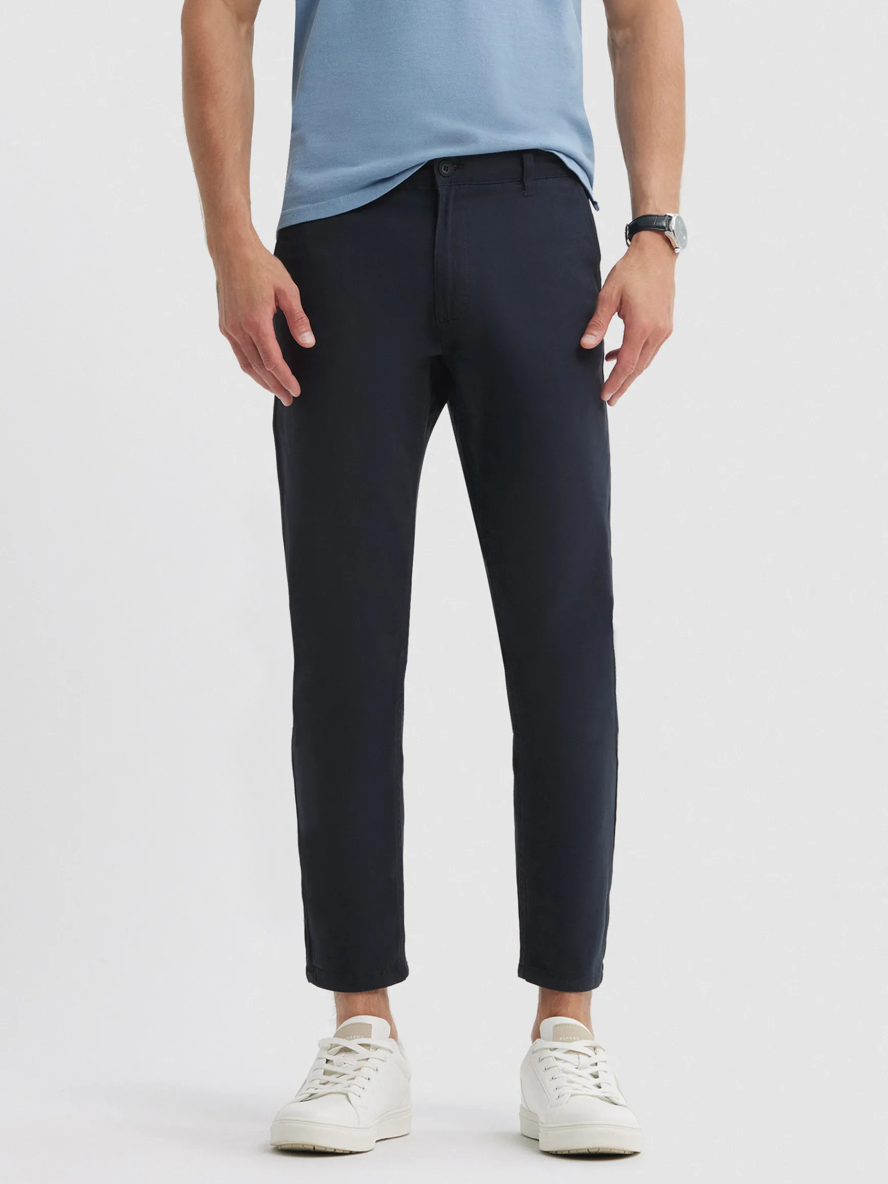 Alvaro Moreno Chino|PANTALON CHINO COMFORT Azul Marino