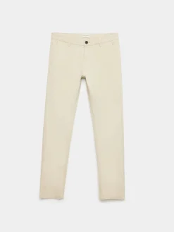 Alvaro Moreno Chino|PANTALON CHINO COMFORT Crudo