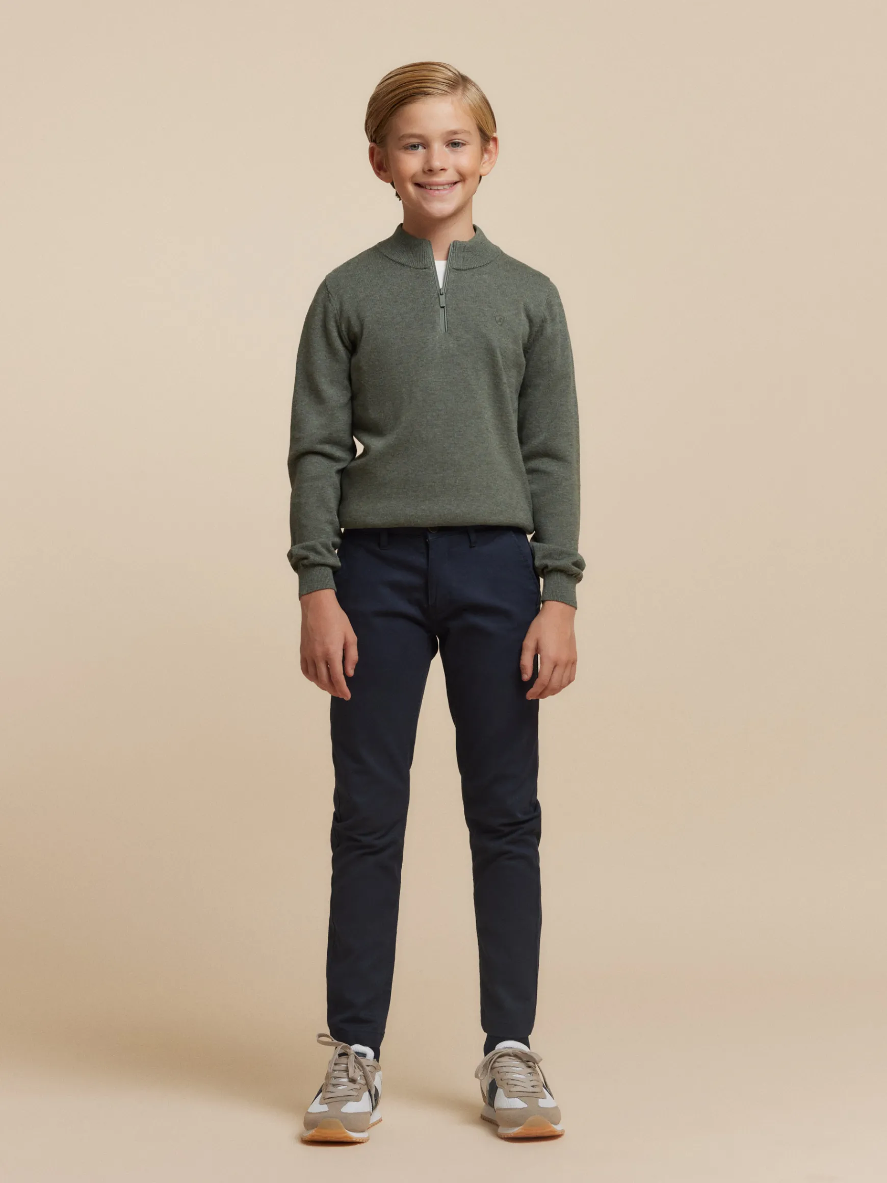Alvaro Moreno Pantalones|PANTALON CHINO KIDS Azul Marino