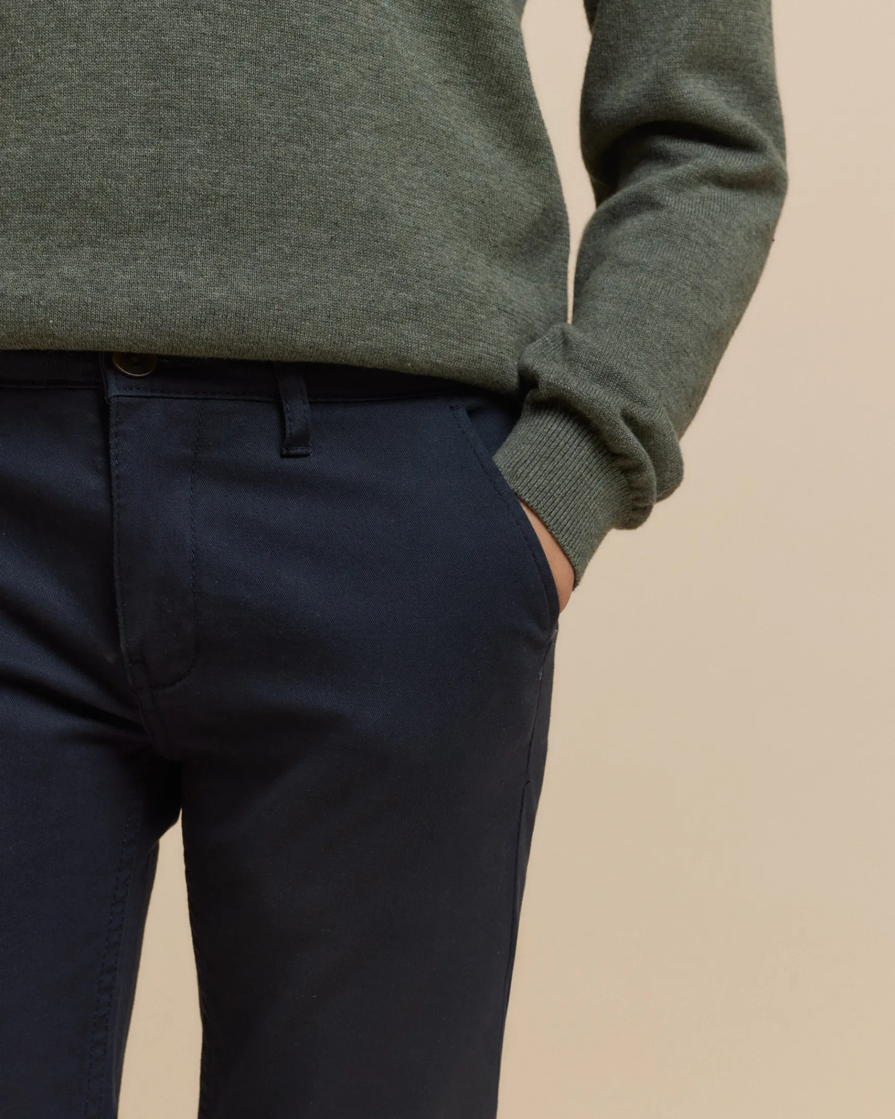 Alvaro Moreno Pantalones|PANTALON CHINO KIDS Azul Marino