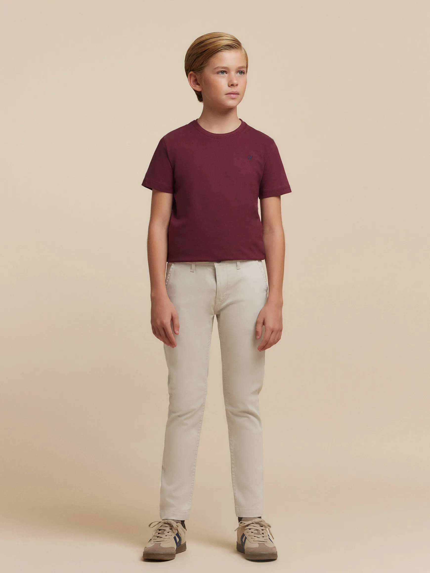 Alvaro Moreno Pantalones|PANTALON CHINO KIDS Piedra