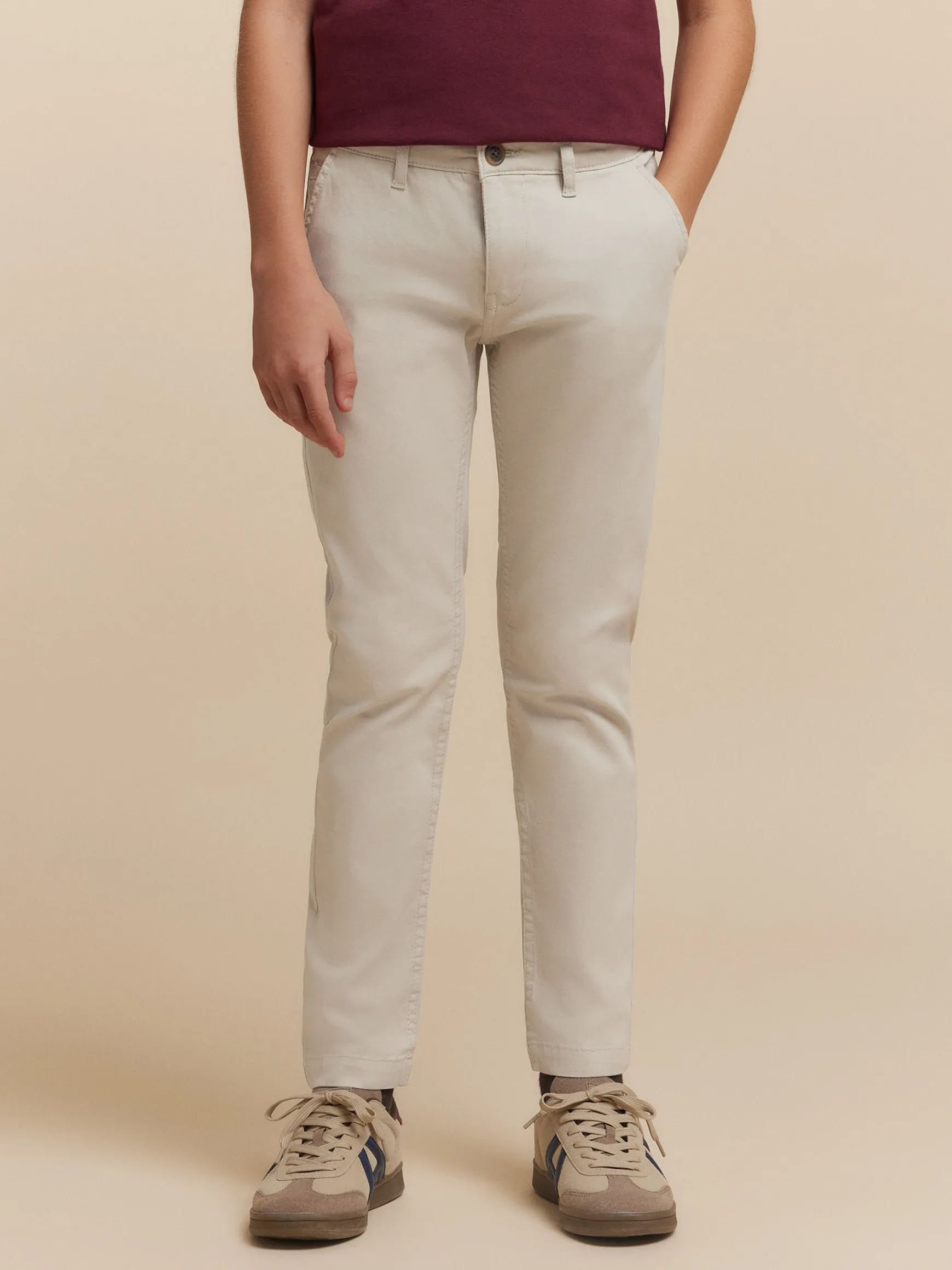 Alvaro Moreno Pantalones|PANTALON CHINO KIDS Piedra