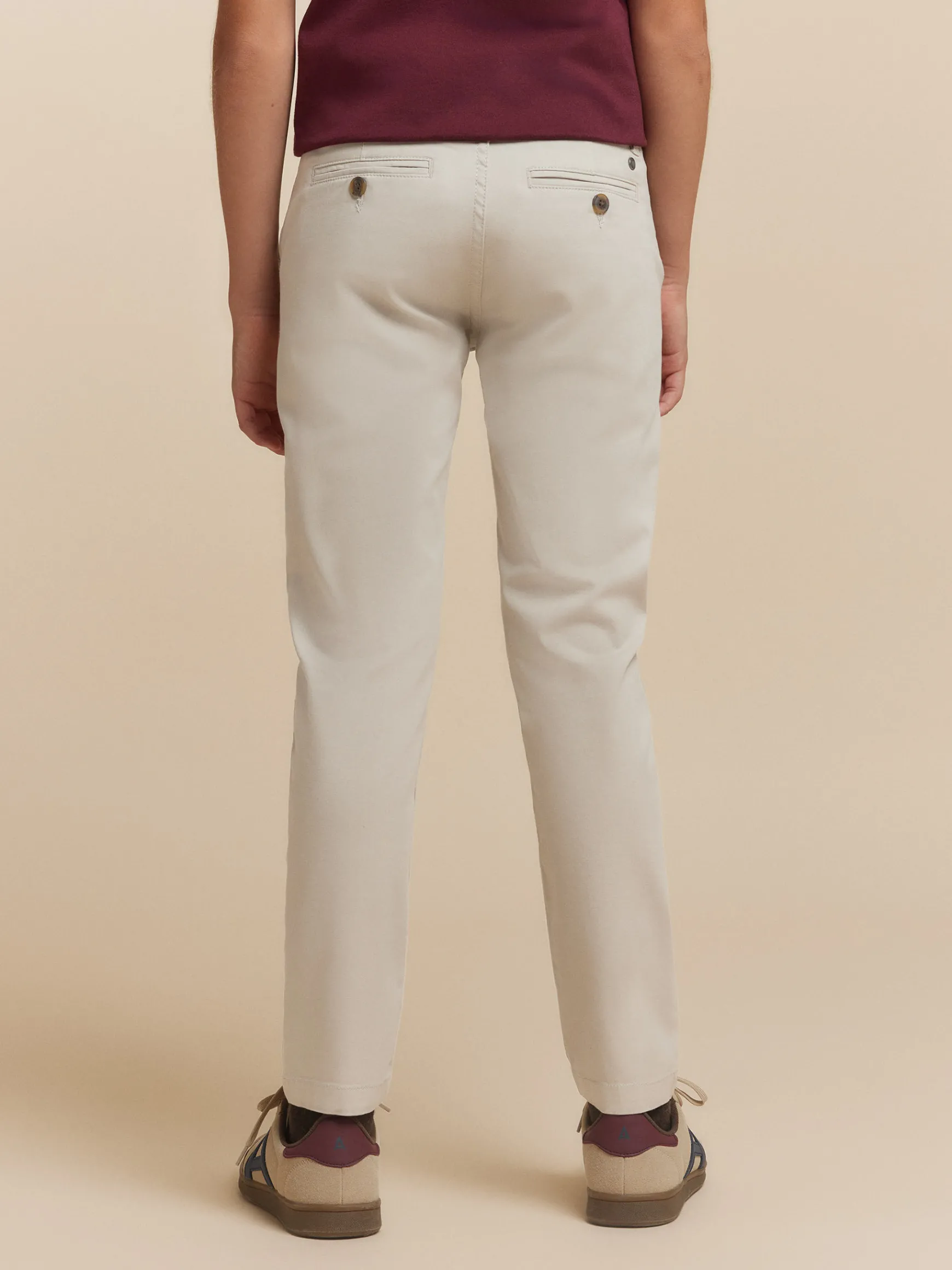 Alvaro Moreno Pantalones|PANTALON CHINO KIDS Piedra