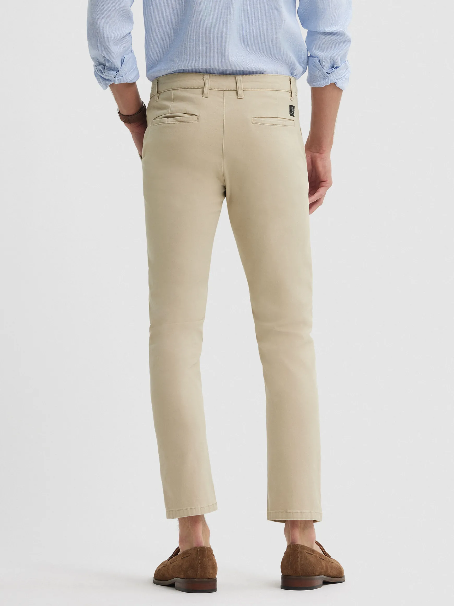 Alvaro Moreno Chino|PANTALON CHINO SLIM FIT Beige