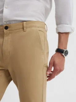Alvaro Moreno Chino|PANTALON CHINO SLIM FIT Camel