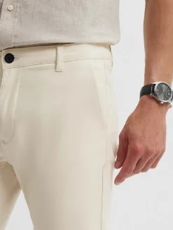 Alvaro Moreno Chino|PANTALON CHINO SLIM FIT Crudo