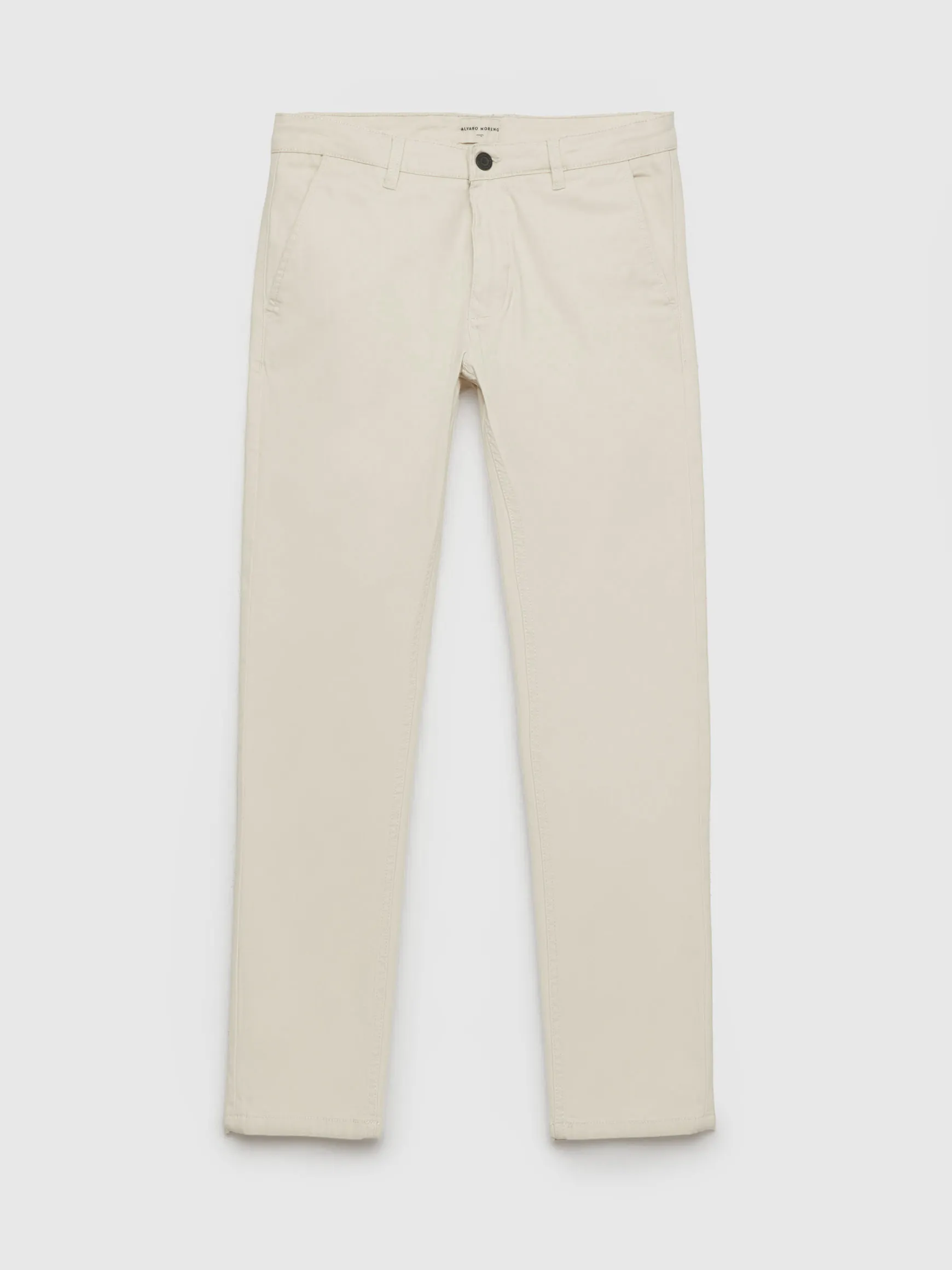 Alvaro Moreno Chino|PANTALON CHINO SLIM FIT Crudo