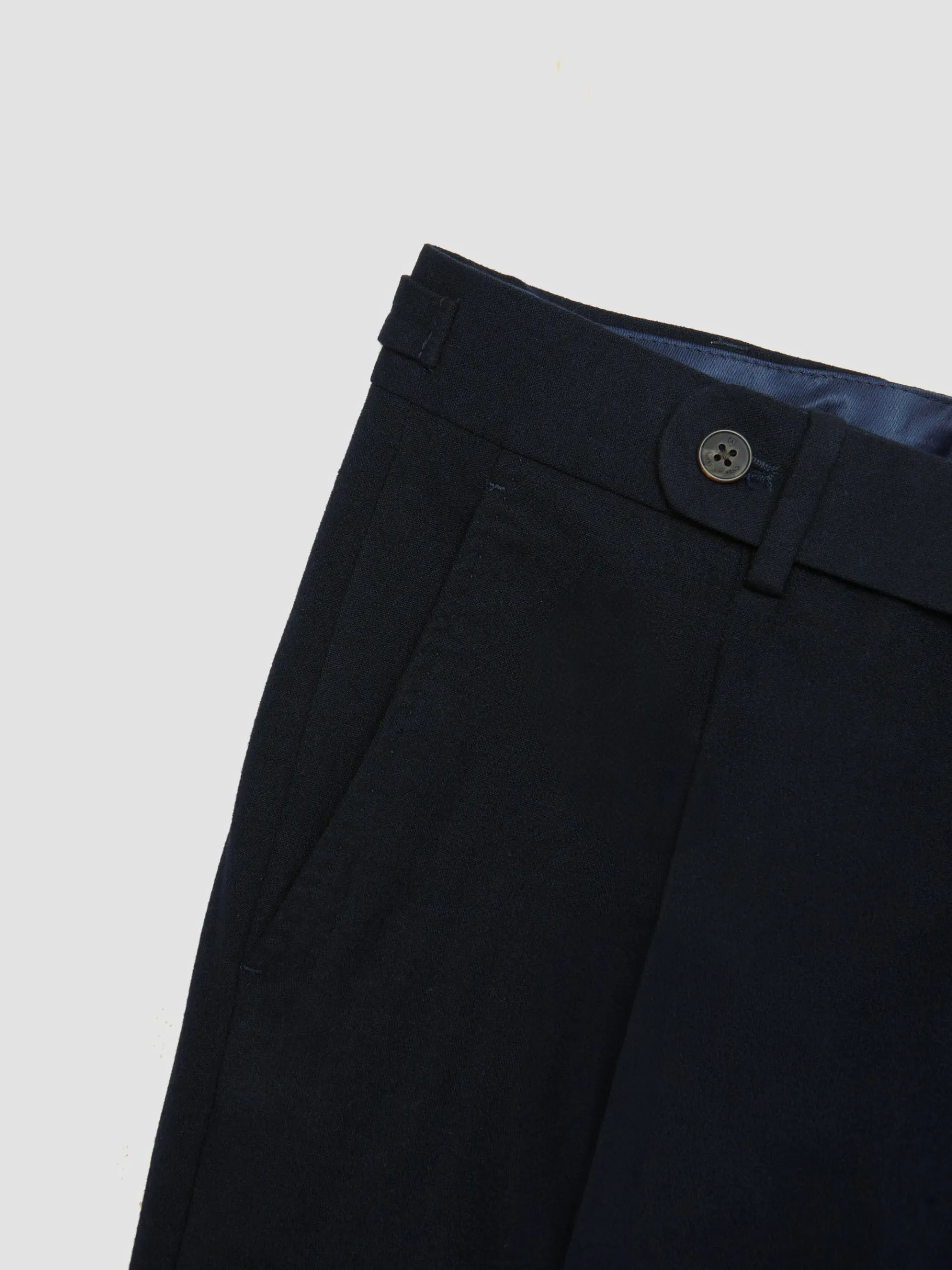 Alvaro Moreno Trajes|Trajes|PANTALON CLASSIC TWILL Azul Marino