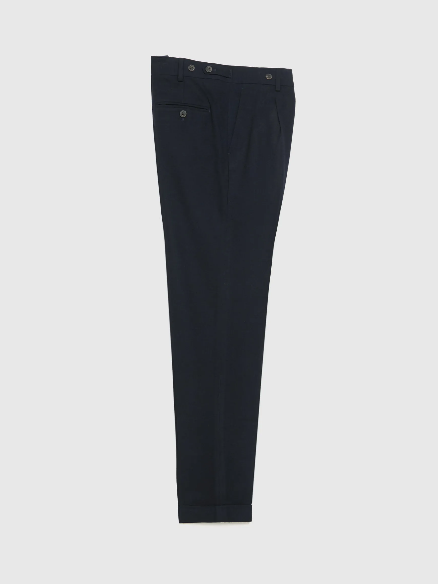 Alvaro Moreno Trajes|Trajes|PANTALON CLASSIC TWILL Azul Marino