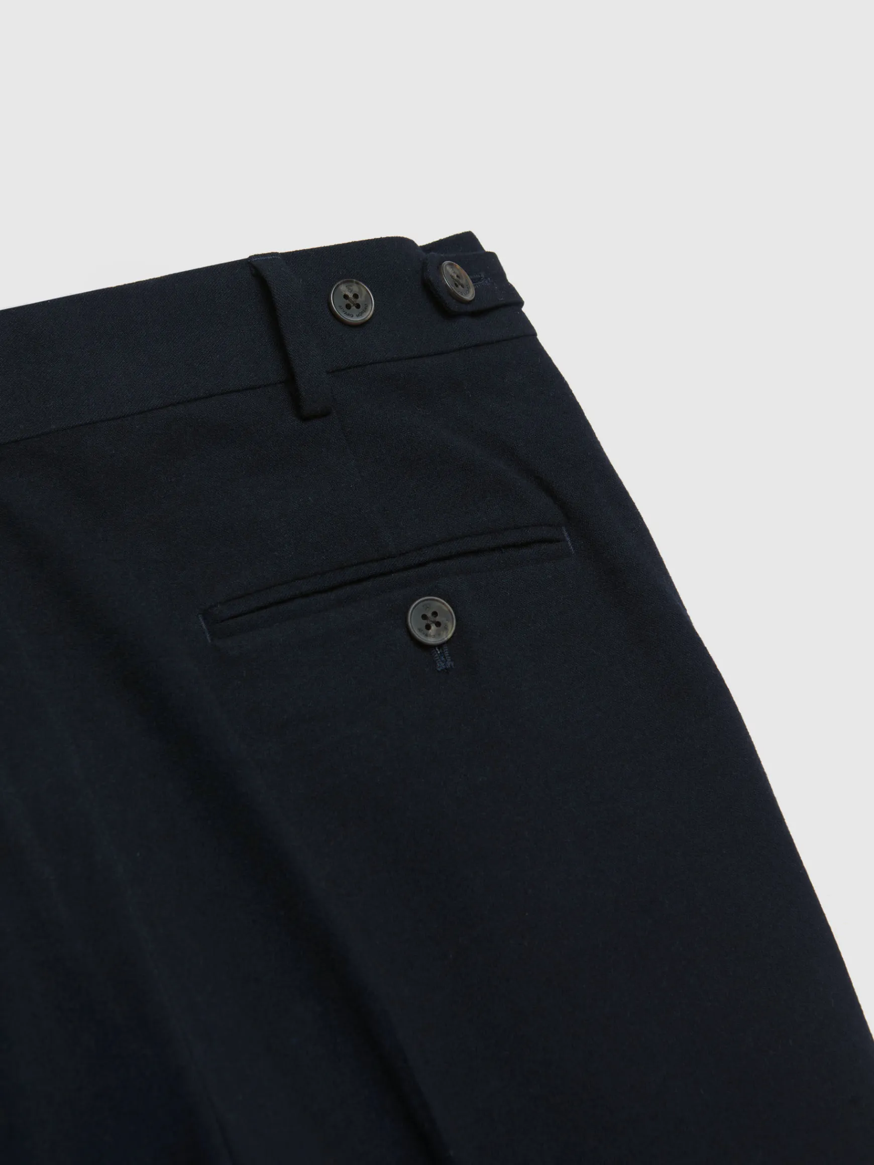 Alvaro Moreno Trajes|Trajes|PANTALON CLASSIC TWILL Azul Marino