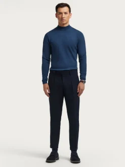 Alvaro Moreno Vestir|PANTALON CLASSIC TWILL Azul Marino