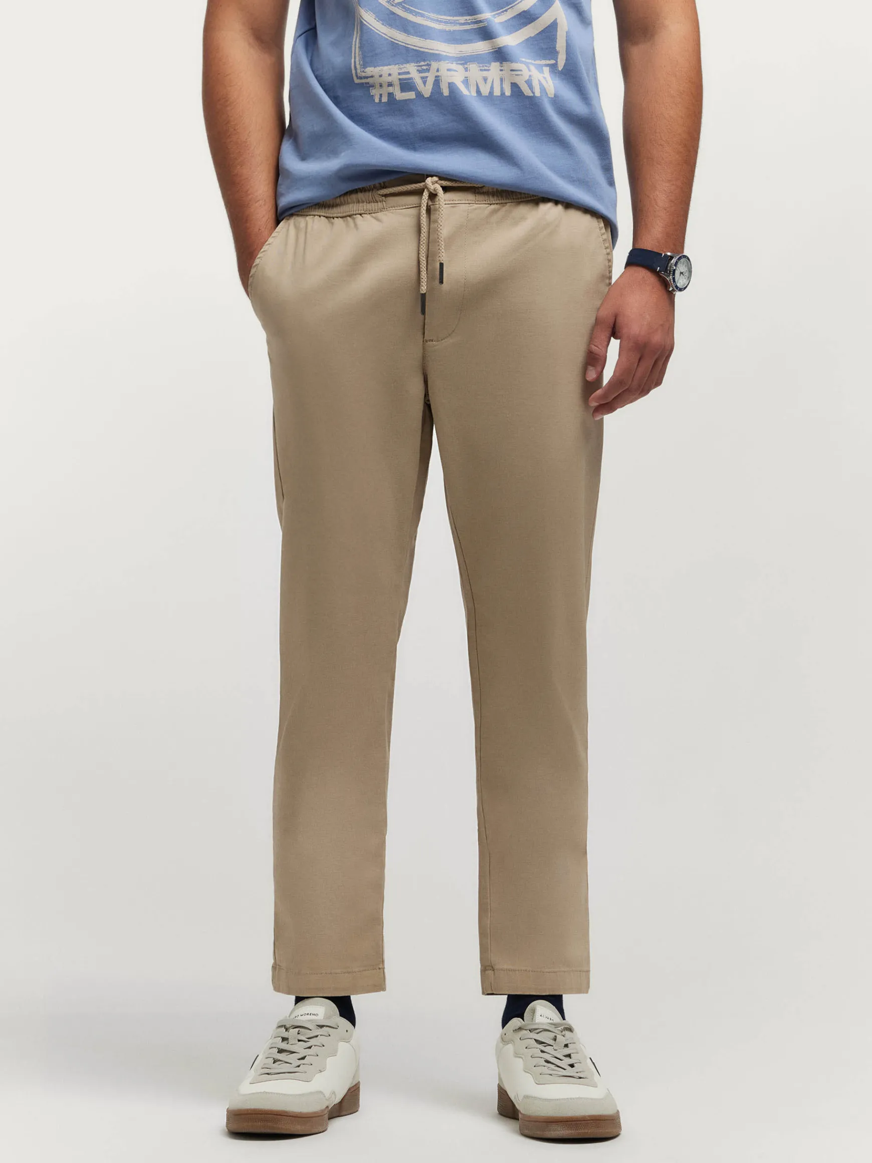 Alvaro Moreno Casual|PANTALON DALTON Beige