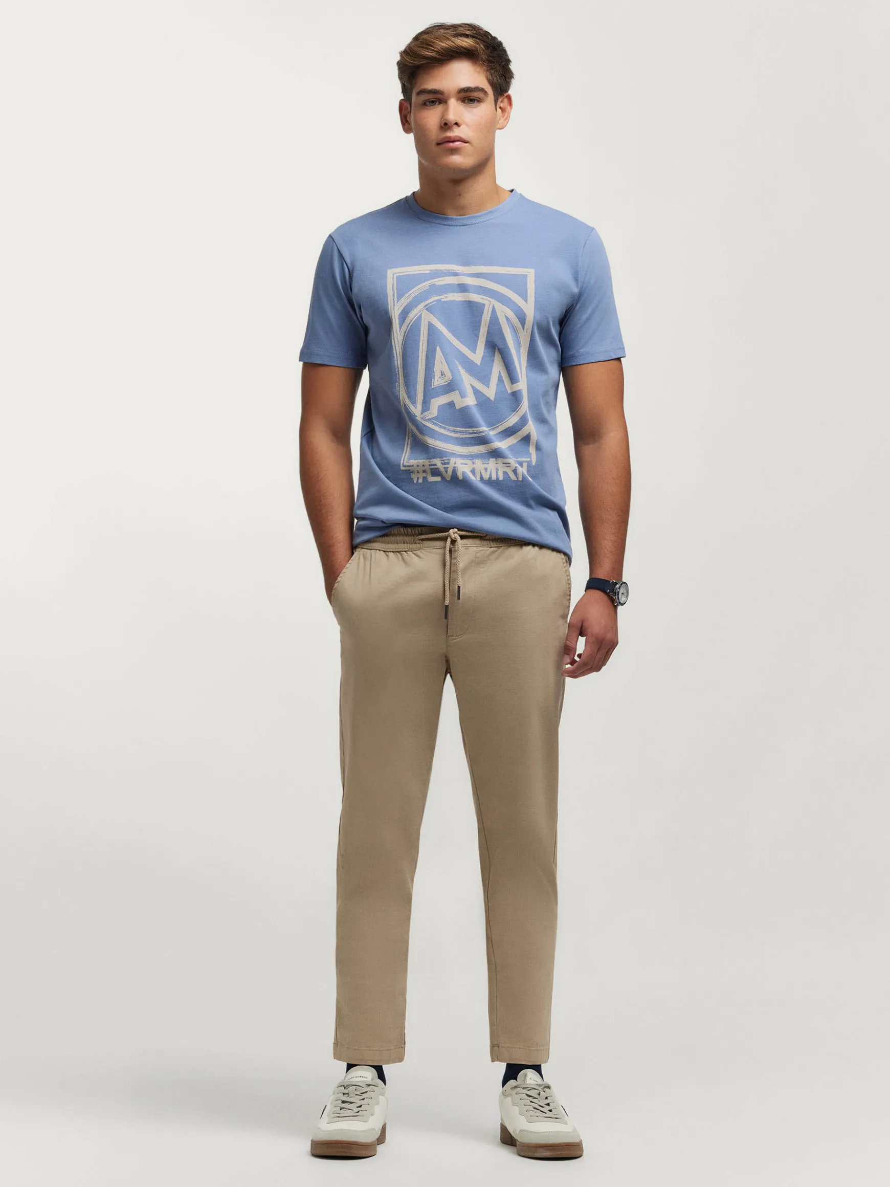 Alvaro Moreno Casual|PANTALON DALTON Beige