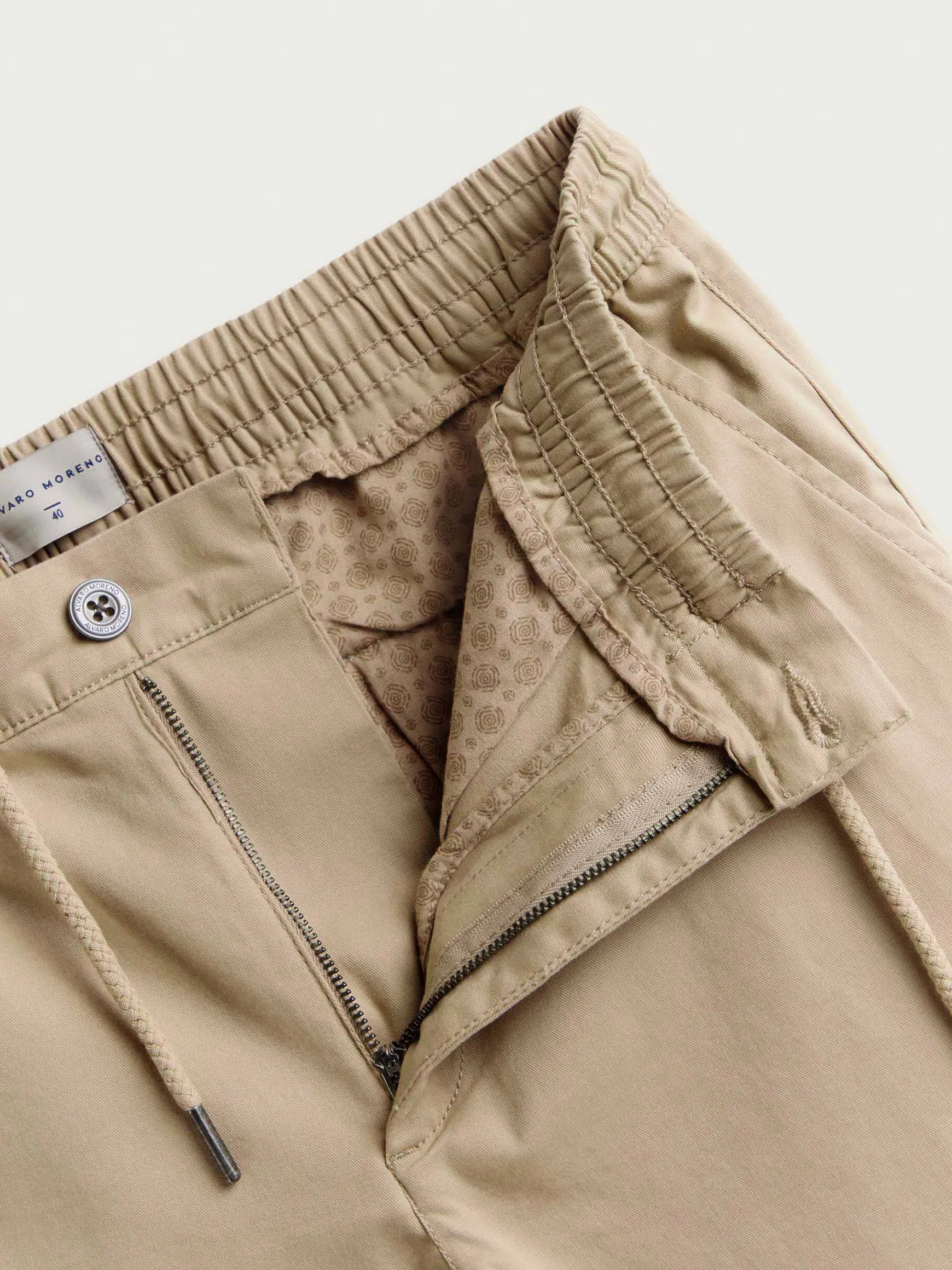 Alvaro Moreno Casual|PANTALON DALTON Beige
