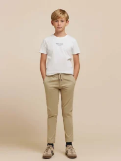 Alvaro Moreno Pantalones|PANTALON DALTON KIDS Beige