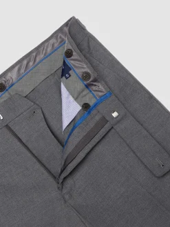 Alvaro Moreno Trajes|Trajes|PANTALON DUOMO CRUZADO Gris