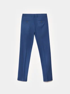 Alvaro Moreno Trajes|Trajes|PANTALON FIL A FIL Azul