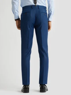 Alvaro Moreno Trajes|Trajes|PANTALON FIL A FIL Azul