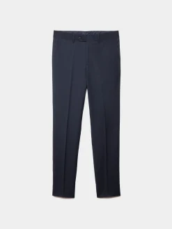 Alvaro Moreno Trajes|Trajes|PANTALON FIL A FIL Azul Marino