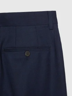 Alvaro Moreno Trajes|Trajes|PANTALON FIL A FIL Azul Marino