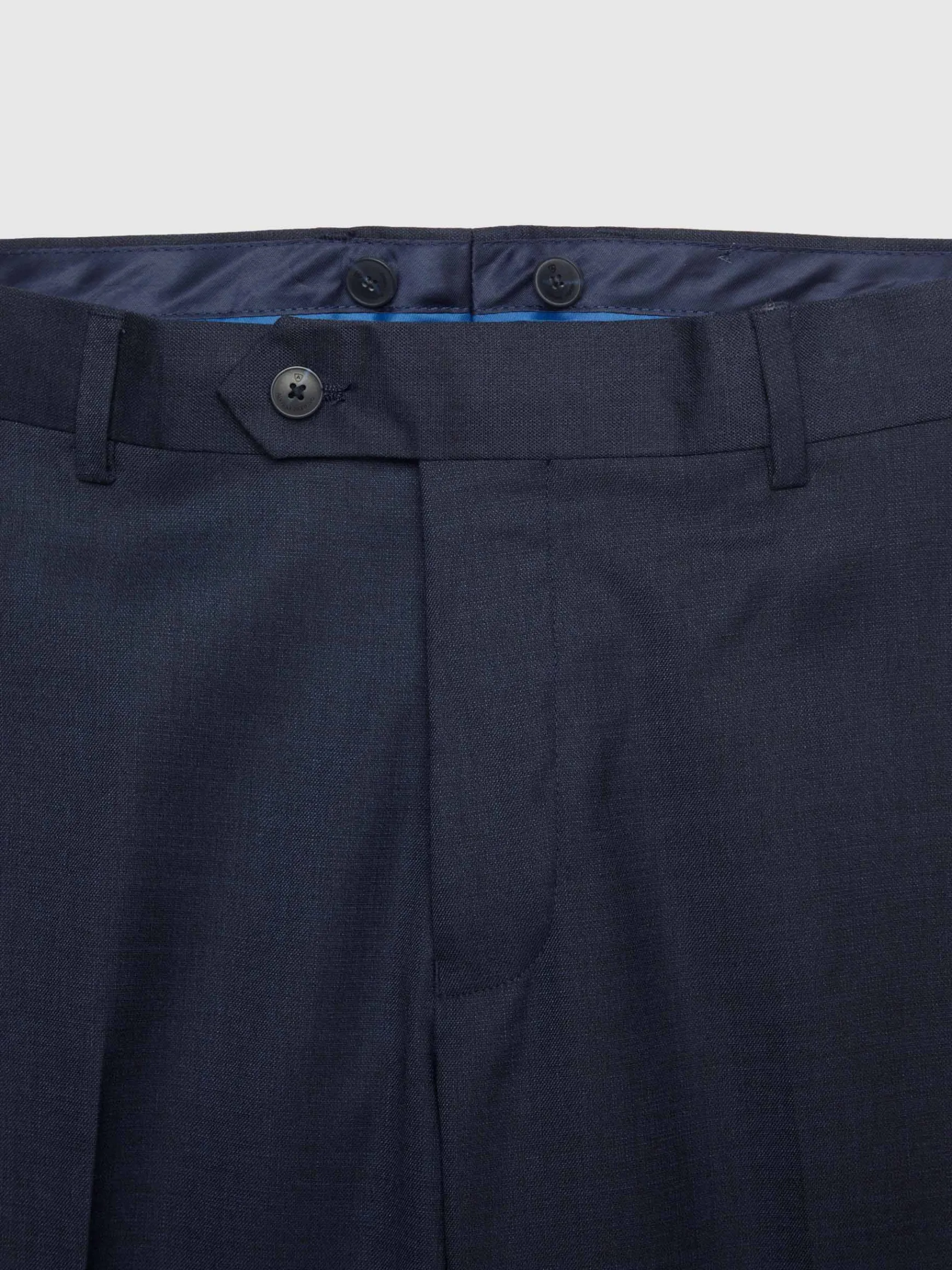 Alvaro Moreno Trajes|Trajes|PANTALON FIL A FIL Azul Marino