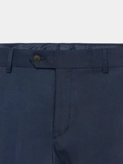 Alvaro Moreno Trajes|Trajes|PANTALON FIL A FIL CRUZADO Azul Marino
