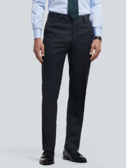Alvaro Moreno Trajes|Trajes|PANTALON FIL A FIL CRUZADO Gris