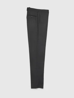 Alvaro Moreno Trajes|Trajes|PANTALON FIL A FIL CRUZADO Gris