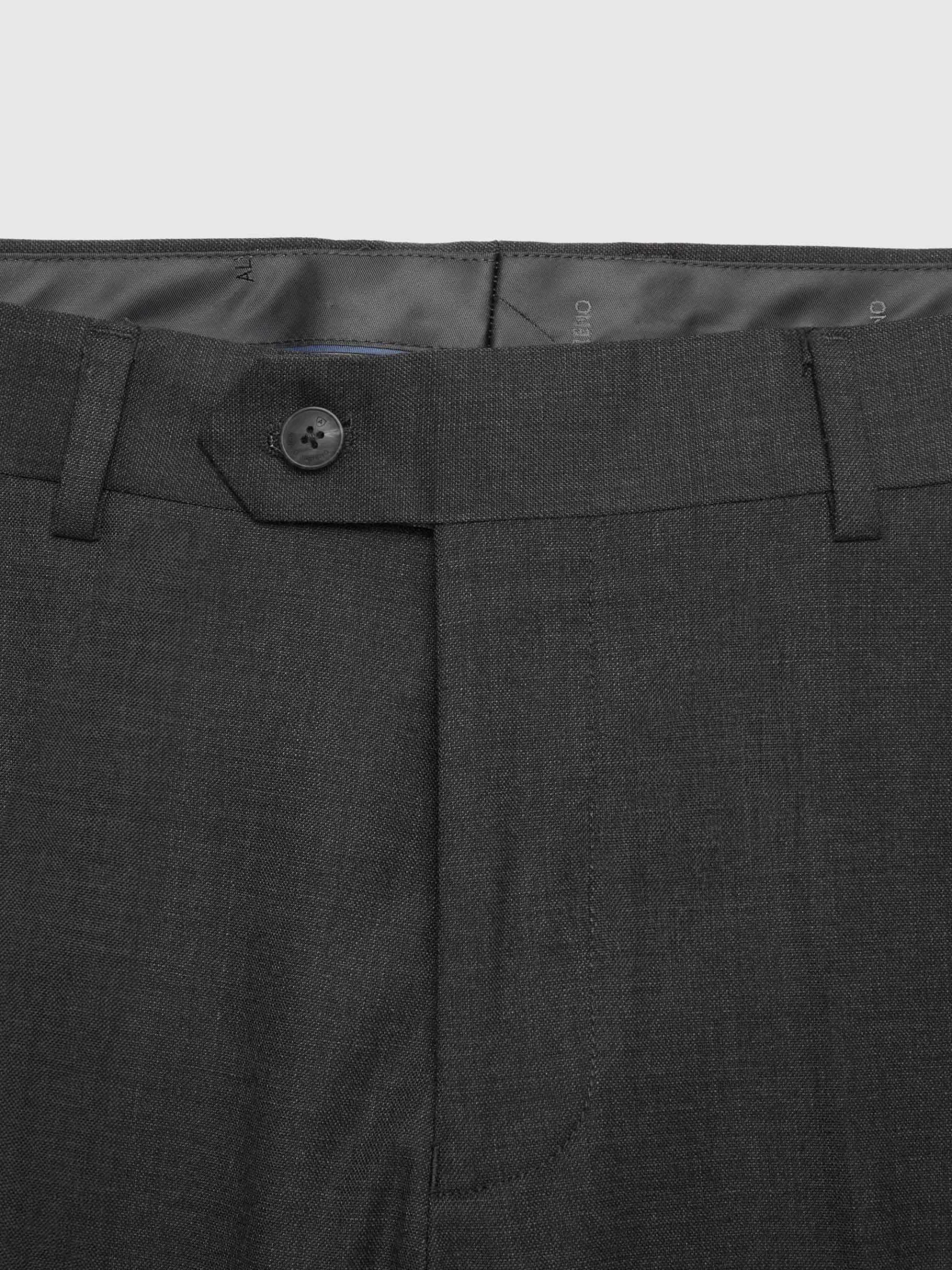 Alvaro Moreno Trajes|Trajes|PANTALON FIL A FIL CRUZADO Gris