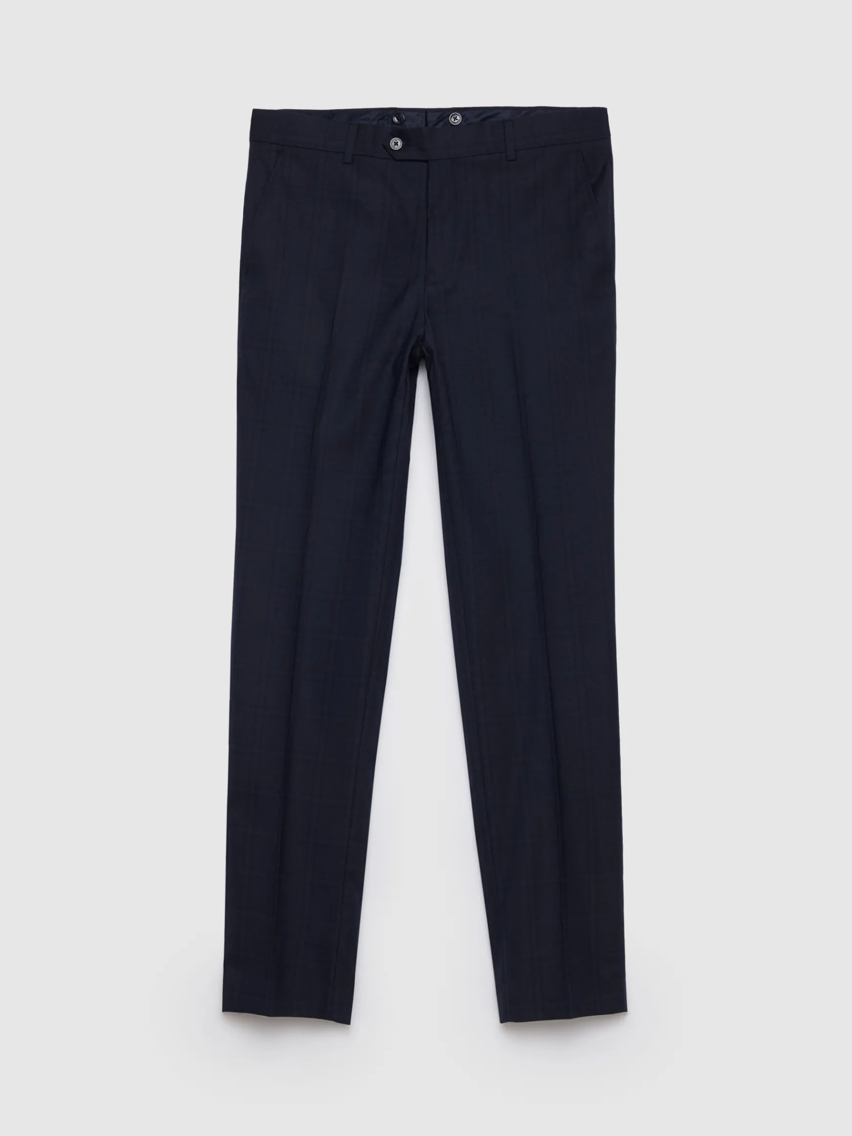Alvaro Moreno Trajes|Trajes|PANTALON FINESTRA SLIM Azul Marino
