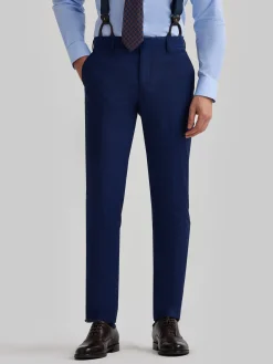 Alvaro Moreno Trajes|Trajes|PANTALON GALES SLIM Azul