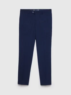 Alvaro Moreno Trajes|Trajes|PANTALON GALES SLIM Azul Marino
