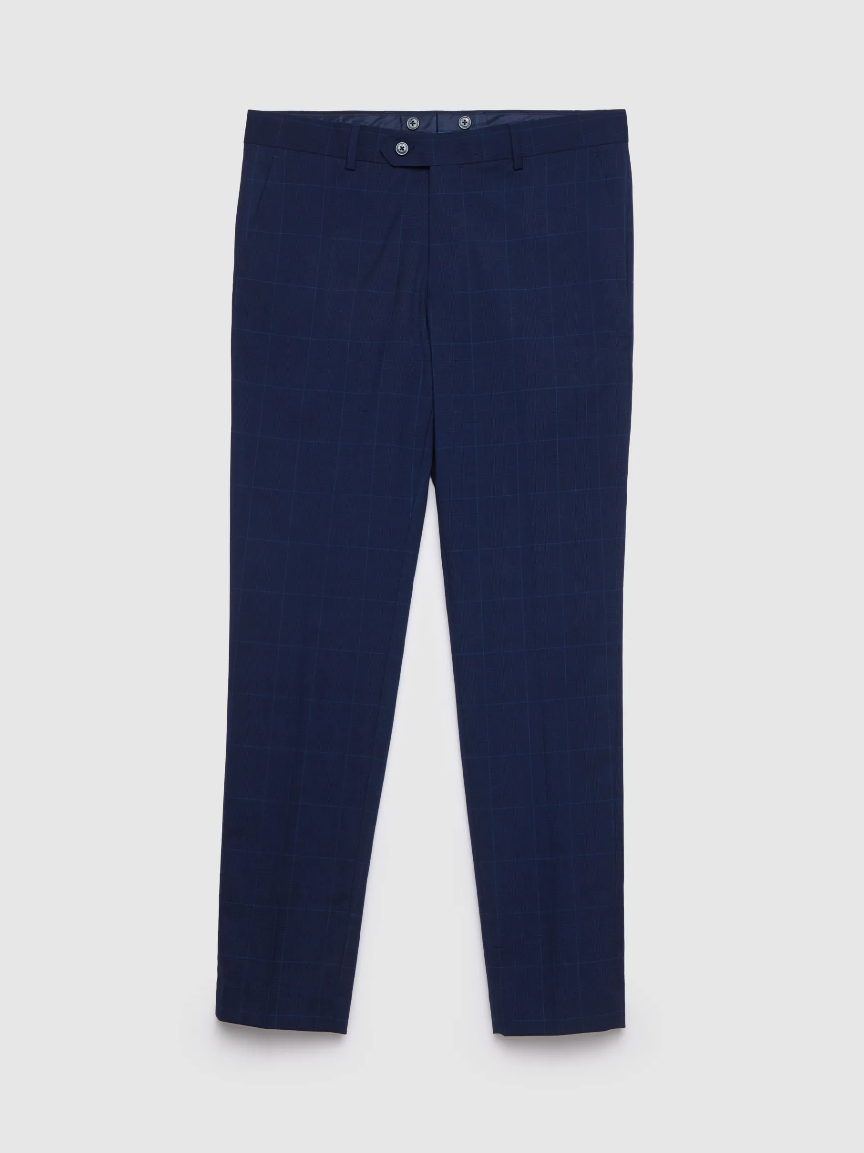 Alvaro Moreno Trajes|Trajes|PANTALON GALES SLIM Azul Marino