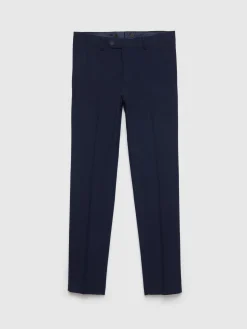 Alvaro Moreno Trajes|Trajes|PANTALON MICRO BIRD Azul Marino